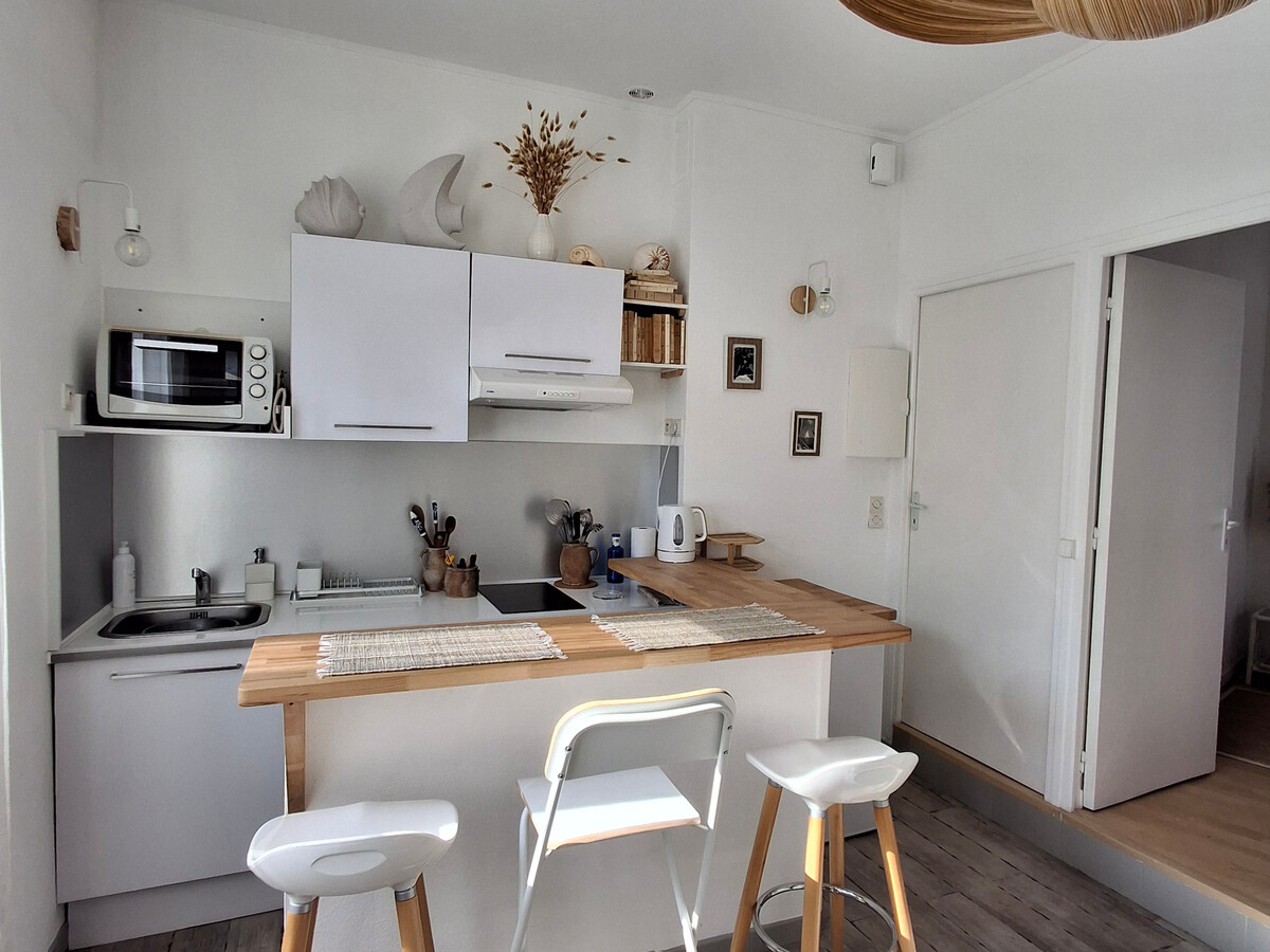Appart 2 pers, 50m plage, centre-ville Châtelaillon - Photo 3