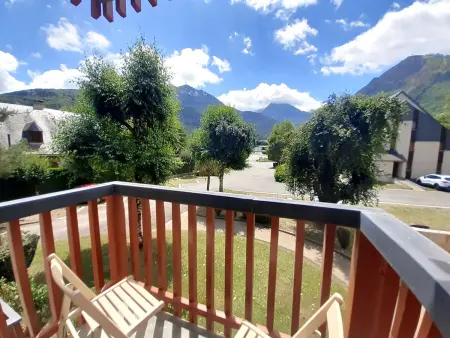 Studio 4 pers. à Vignec : balcon sud, sauna et jacuzzi : photo 12