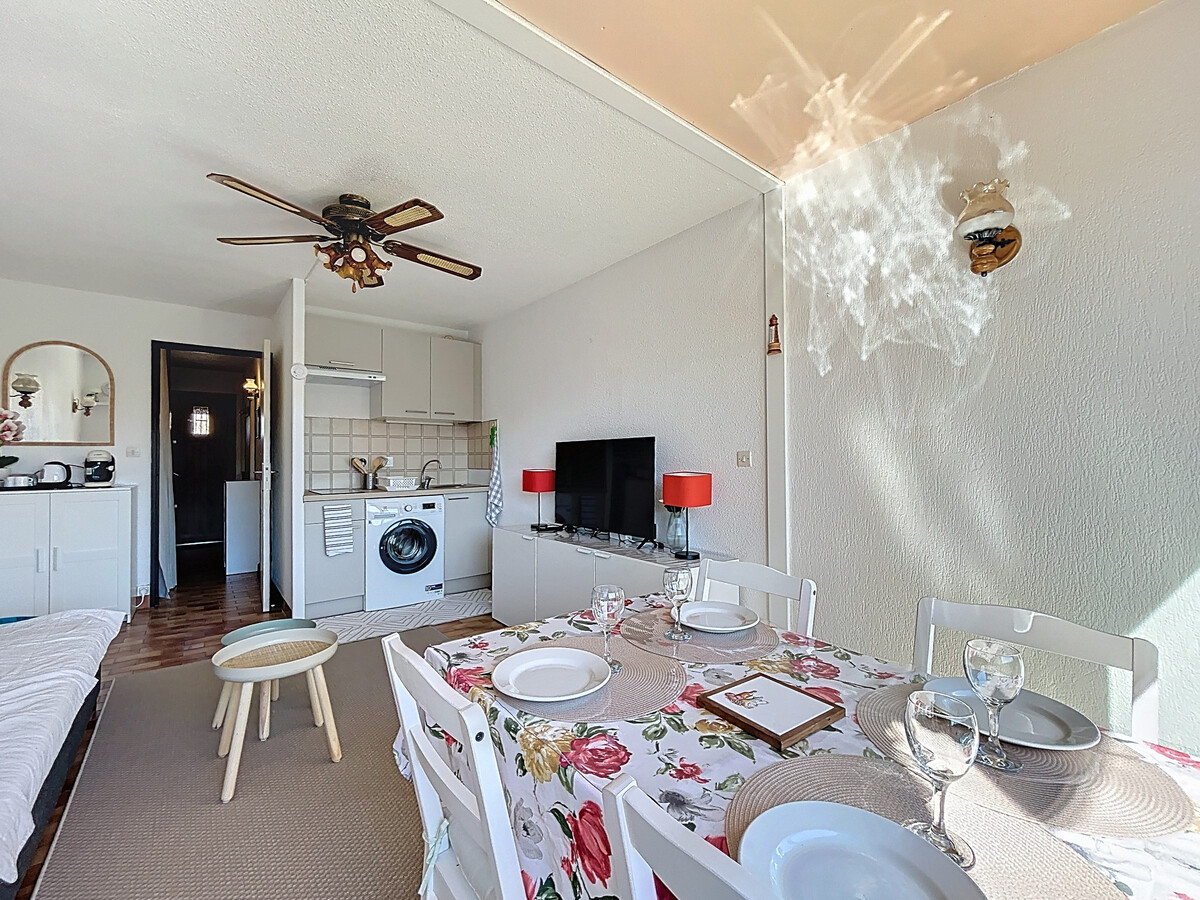 Studio cabine 4 pers. avec piscine à 400m des plages - Photo 8
