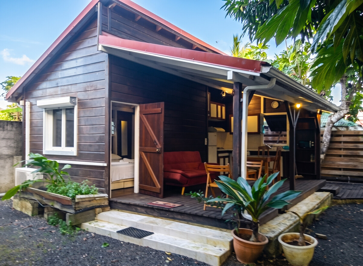 Maison climatisée Morne-À-l'Eau, jardin et terrasse - Photo 6