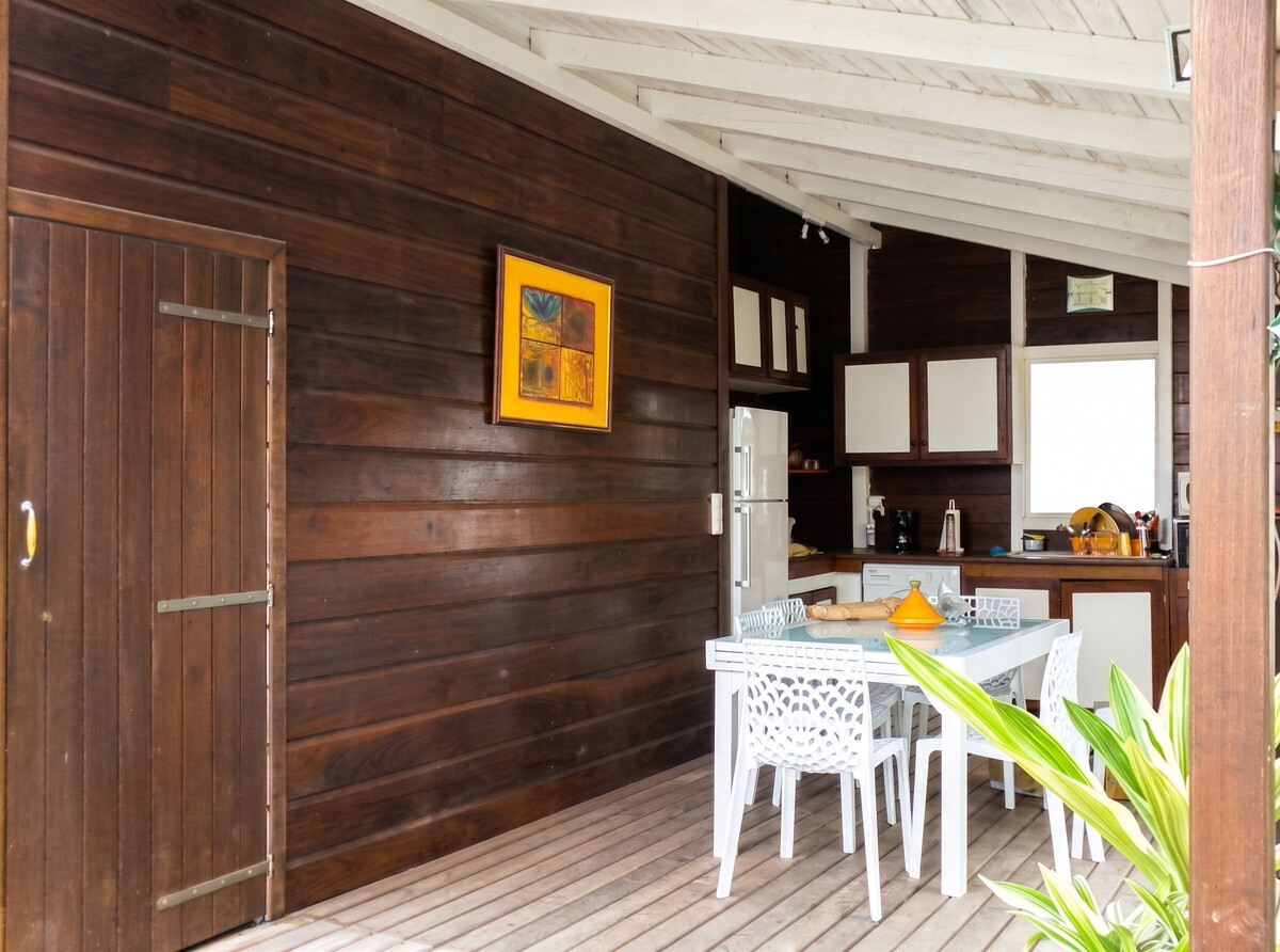 Maison climatisée Morne-À-l'Eau, jardin et terrasse - Photo 7