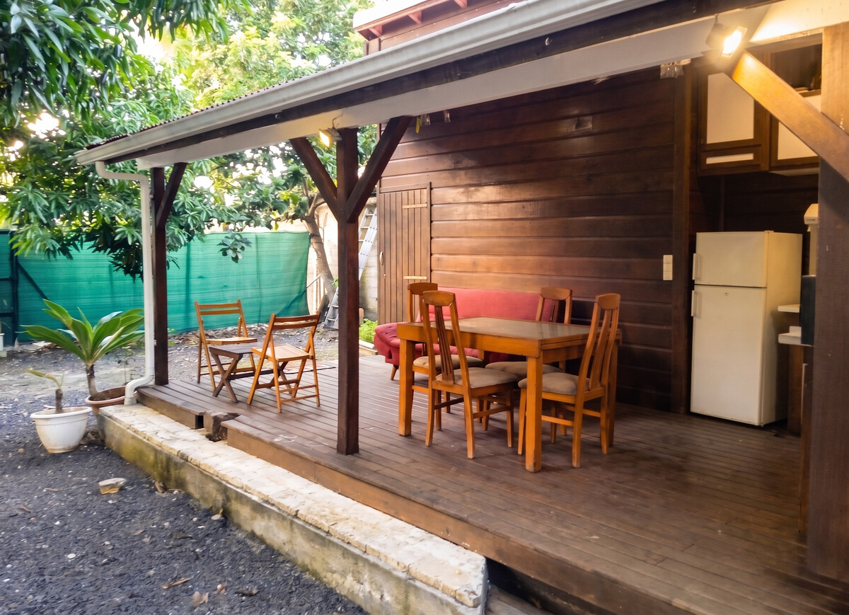 Maison climatisée Morne-À-l'Eau, jardin et terrasse - Photo 13