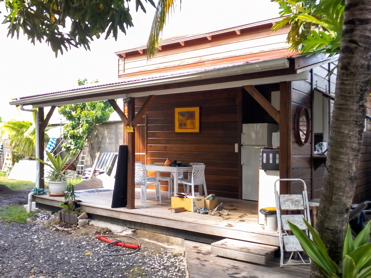 Maison climatisée Morne-À-l'Eau, jardin et terrasse - Photo 19