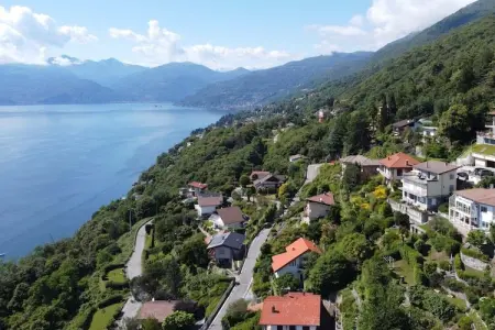 Location maison à Ghiffa, Villa à Ghiffa avec vue sur le Lac Majeur