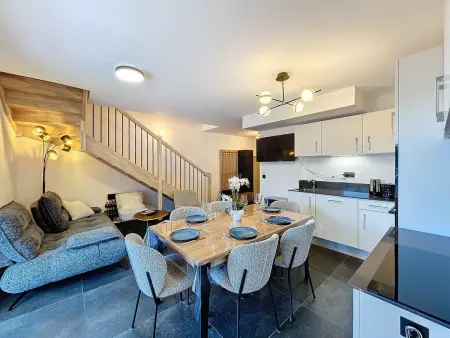 Appartement duplex 2 chambres aux Portes du Mont Blanc : photo 3