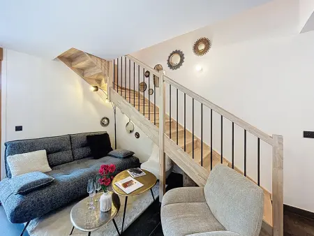 Appartement duplex 2 chambres aux Portes du Mont Blanc : photo 7