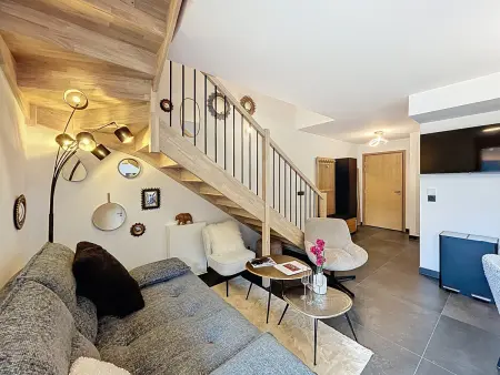 Appartement duplex 2 chambres aux Portes du Mont Blanc : photo 9