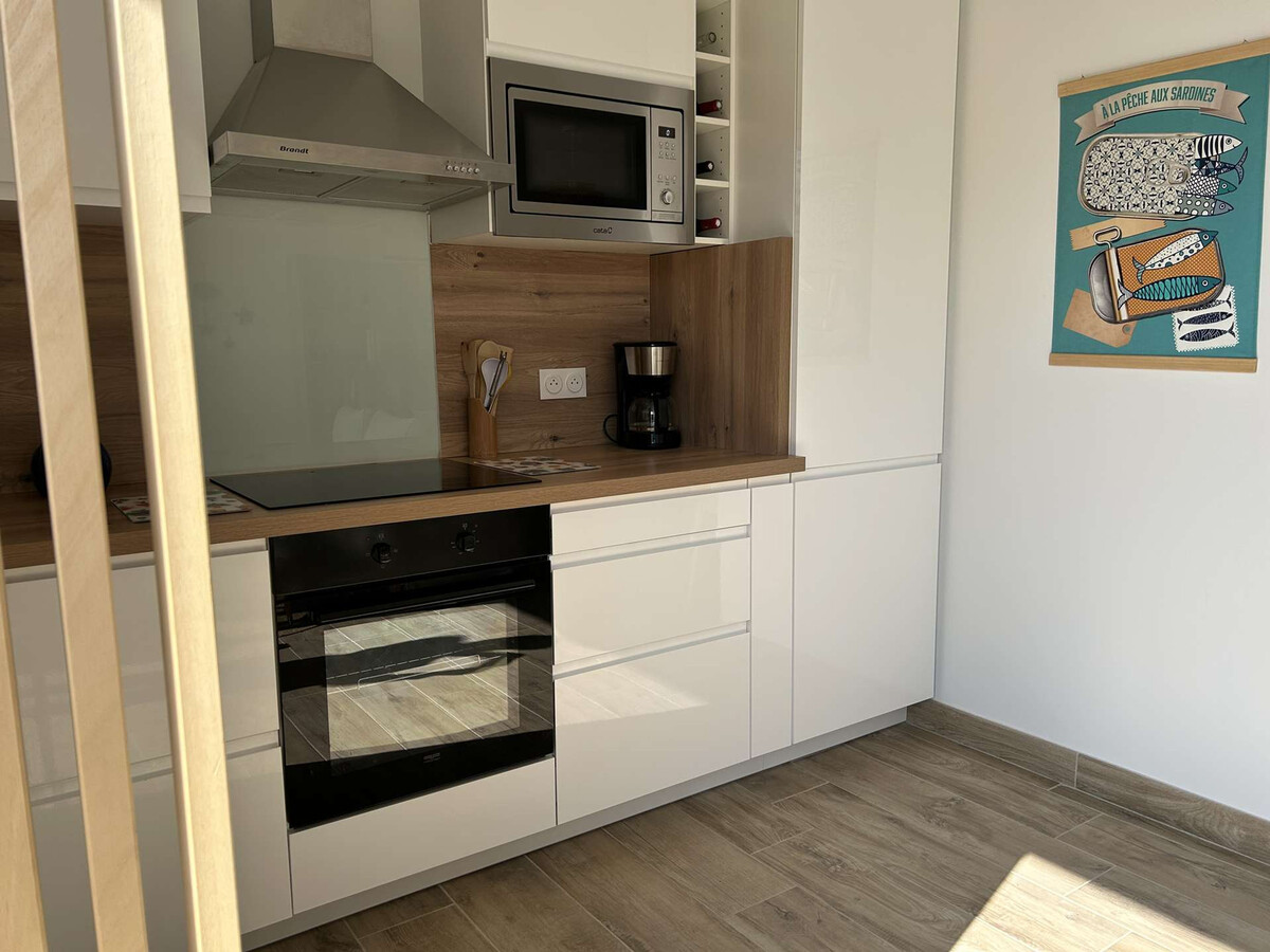 T2 cabine avec terrasse 20m² à Saint-Pierre-la-Mer - Photo 6
