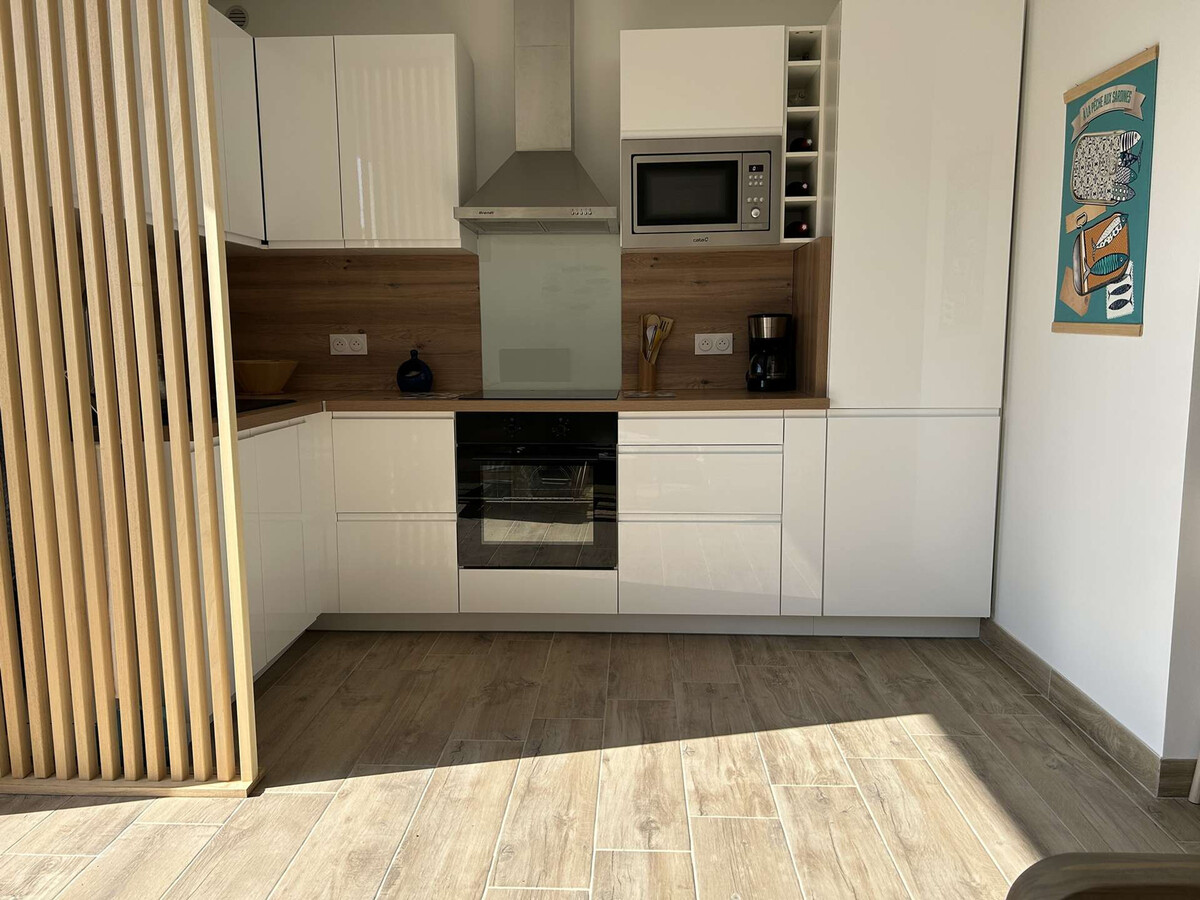 T2 cabine avec terrasse 20m² à Saint-Pierre-la-Mer - Photo 7