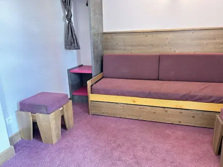 Appartement 5 pièces Risoul 1850, 8 couchages, piscine et sauna : photo 7