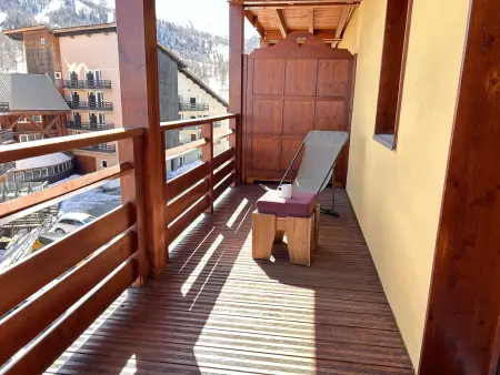 Appartement 5 pièces Risoul 1850, 8 couchages, piscine et sauna : photo 10