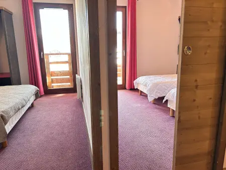 Appartement 5 pièces Risoul 1850, 8 couchages, piscine et sauna : photo 12