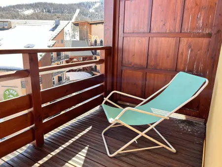 Appartement 5 pièces Risoul 1850, 8 couchages, piscine et sauna : photo 18