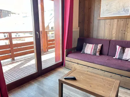 Appartement 5 pièces Risoul 1850, 8 couchages, piscine et sauna : photo 22