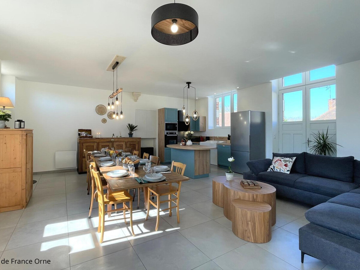 Grand gîte PMR au cœur du Perche, 15 pers., salle réunion - Photo 3
