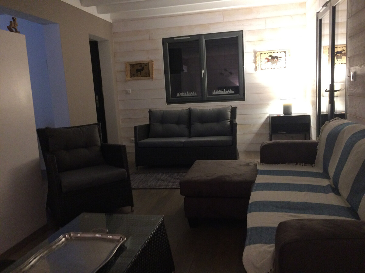 Chalet 10 pers. rénové à 900m des pistes, navette ski - Photo 15