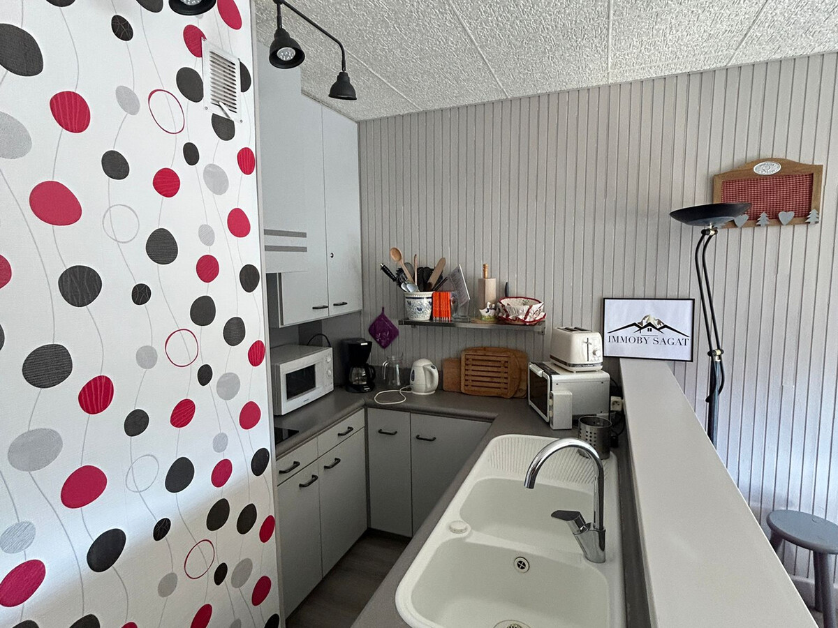 Appartement 6 pers. vue pistes à Super Besse - Photo 2