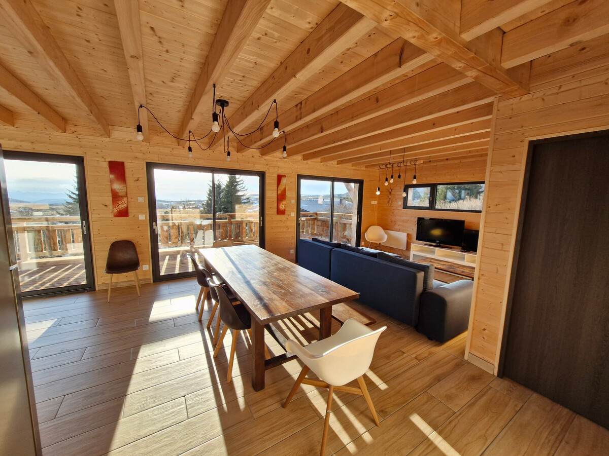 Le Chamois d'Or : Chalet 14 pers, studio indépendant, vue Sancy - Photo 2