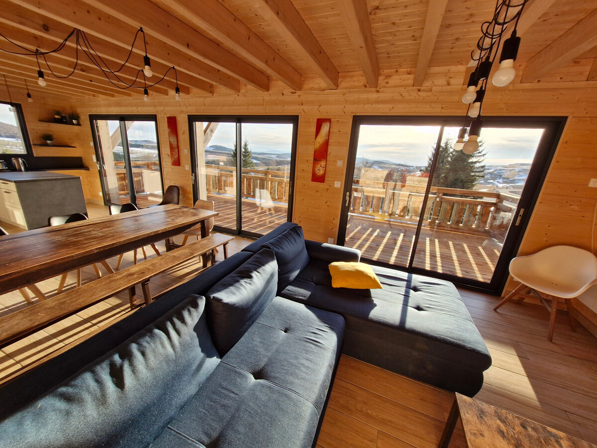 Le Chamois d'Or : Chalet 14 pers, studio indépendant, vue Sancy - Photo 4