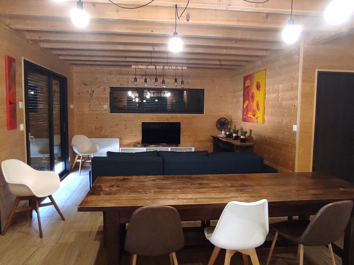 Le Chamois d'Or : Chalet 14 pers, studio indépendant, vue Sancy - Photo 9