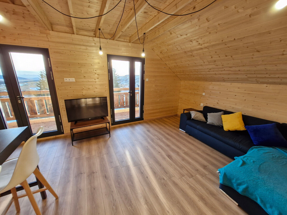 Le Chamois d'Or : Chalet 14 pers, studio indépendant, vue Sancy - Photo 34