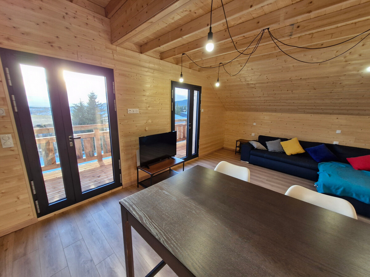 Le Chamois d'Or : Chalet 14 pers, studio indépendant, vue Sancy - Photo 36