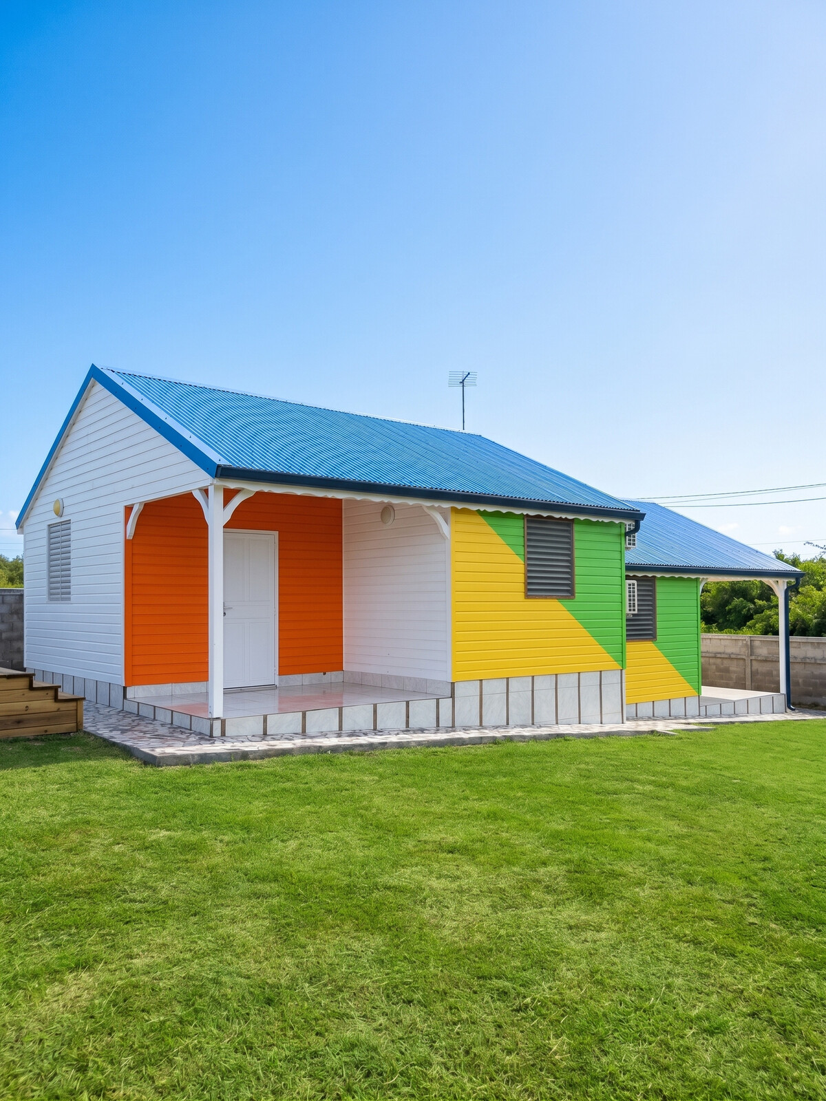 Bungalow 4 pers. avec terrasse et jardin à Saint-François - Photo 9
