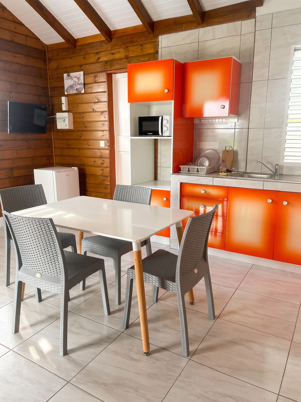 Bungalow 4 pers. avec terrasse et jardin à Saint-François - Photo 11