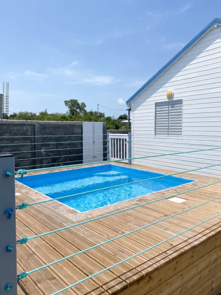Chalet cosy à Saint-François avec piscine privée - Photo 16