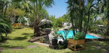 Location villa à Les Avirons, Villa spacieuse avec piscine à Les Avirons