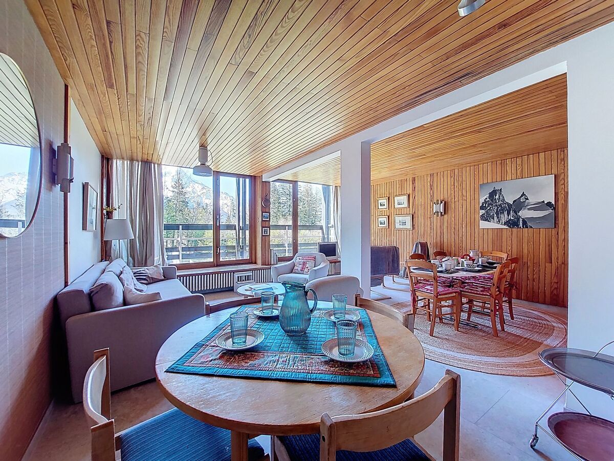 Appartement aux Praz-de-Chamonix, vue montagne et piscine - Photo 1
