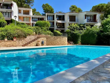 Location appartement à Llafranc, Appartement lumineux avec piscine à Llafranc, Costa Brava