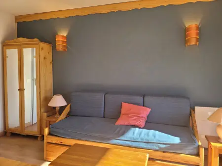 Studio 4 pers à Pra-Loup, balcon vue vallée : photo 2