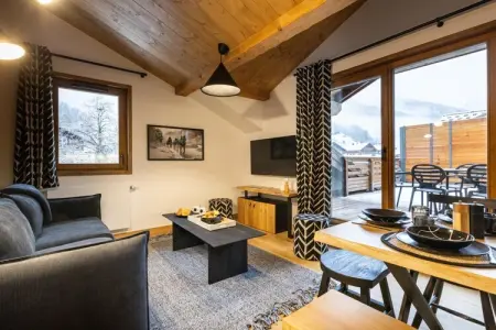 Location appartement à la Chapelle dabondance, Appartement à La Chapelle près du Crêt-Béni