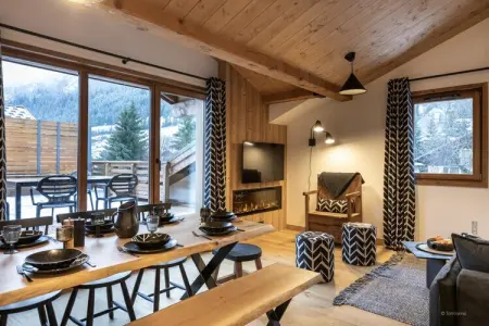 Location appartement à la Chapelle dabondance, Appartement à La Chapelle près Crêt-Béni