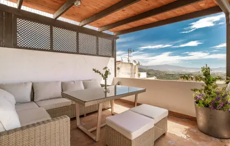 Maison 8 pers. Salobreña : piscine et vue mer : photo 7