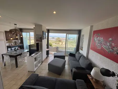 Location appartement à Port la Nouvelle, Appartement rénové en bord de mer - 6 couchages