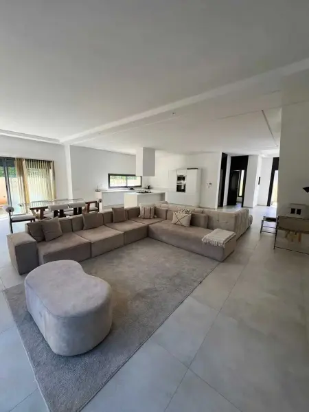 Villa avec piscine privée chauffée et jardin, Marrakech : photo 4