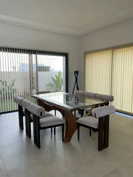 Villa avec piscine privée chauffée et jardin, Marrakech : photo 7