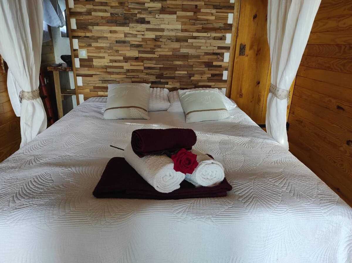Bungalow avec jacuzzi à Cabariot, 3 personnes - Photo 5