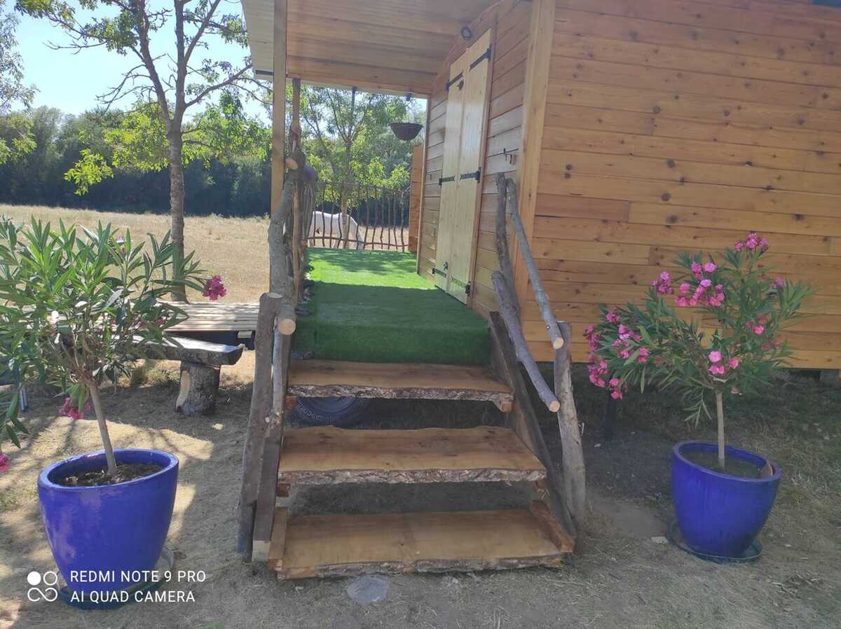 Bungalow avec jacuzzi à Cabariot, 3 personnes - Photo 12