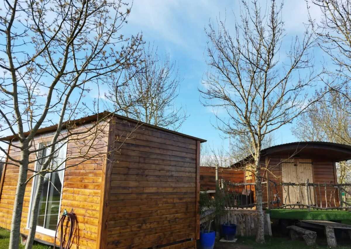 Bungalow avec jacuzzi à Cabariot, 3 personnes - Photo 14
