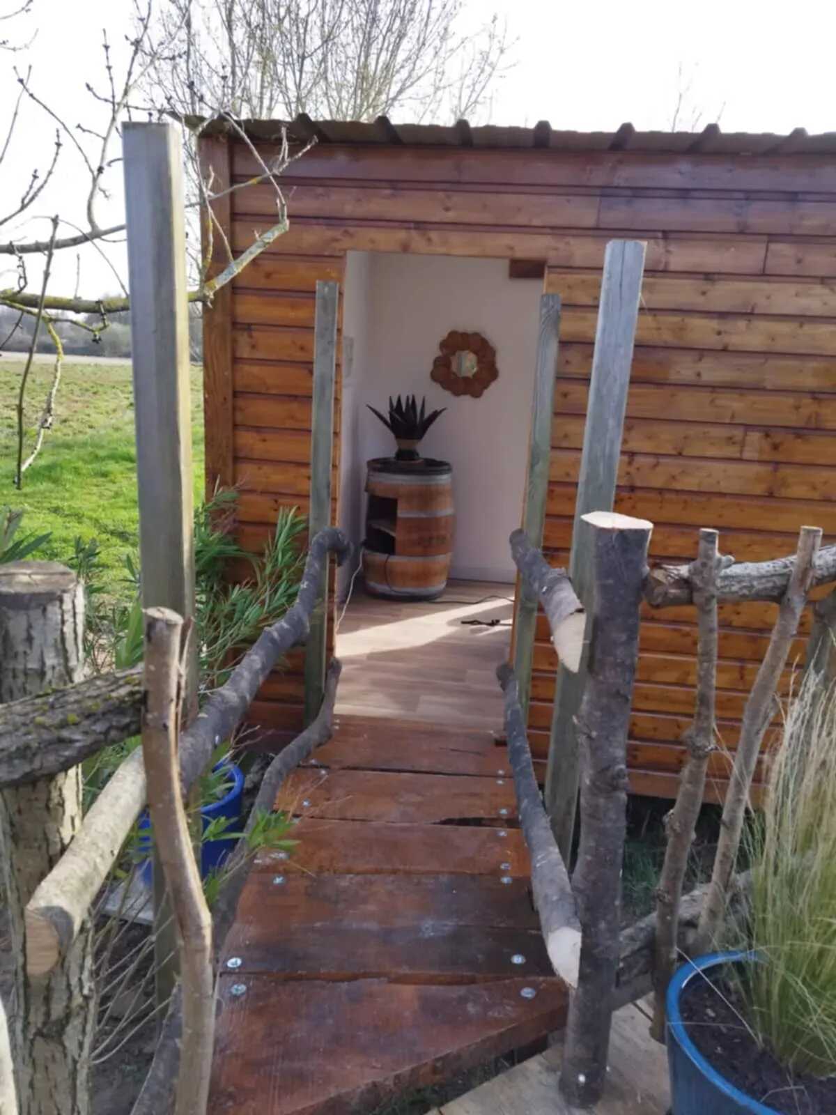 Bungalow avec jacuzzi à Cabariot, 3 personnes - Photo 17