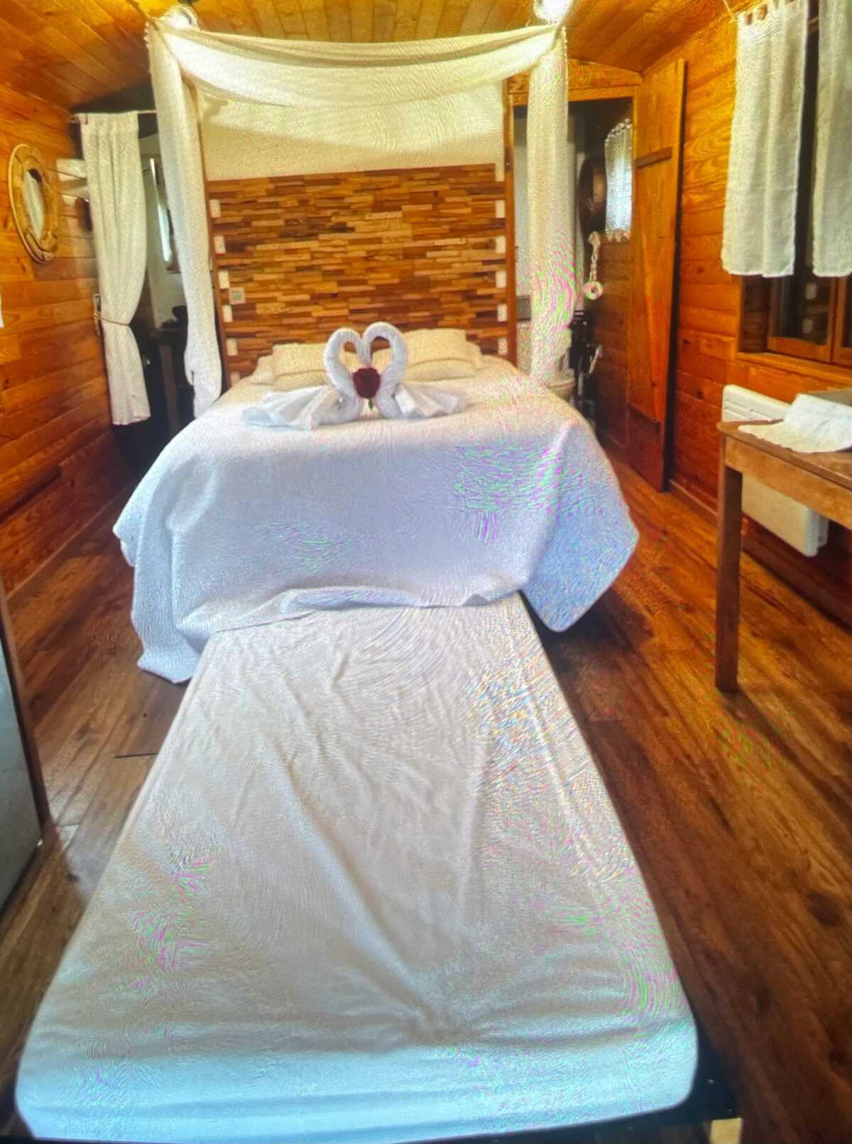 Bungalow avec jacuzzi à Cabariot, 3 personnes - Photo 27
