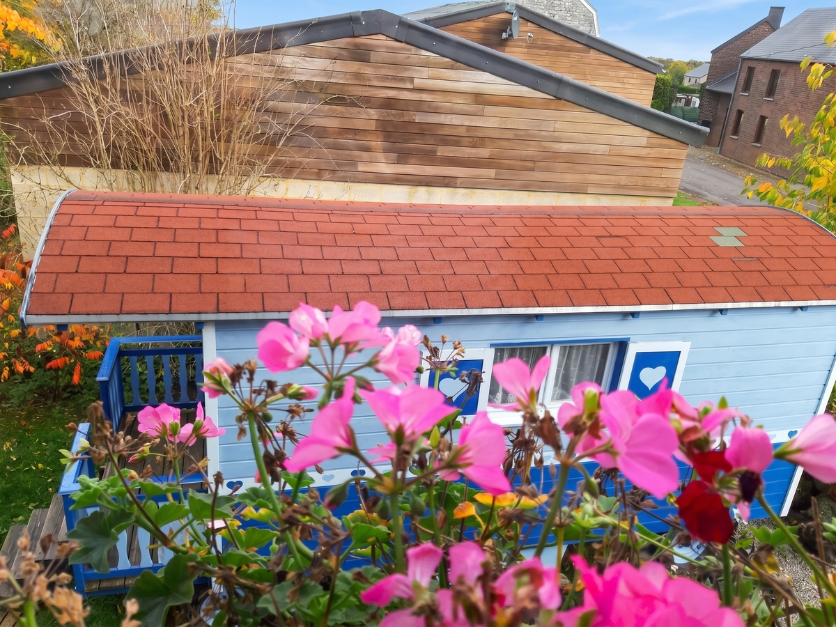 Bungalow avec jardin clôturé et barbecue à Hamois - Photo 46