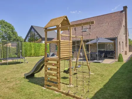 Maison 8 pers. à Tongres : jardin clos, trampoline et réserve naturelle : photo 10