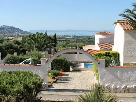 Location maison à Roses, Alquiler de casa con piscina y vistas, max.7 personas, Roses