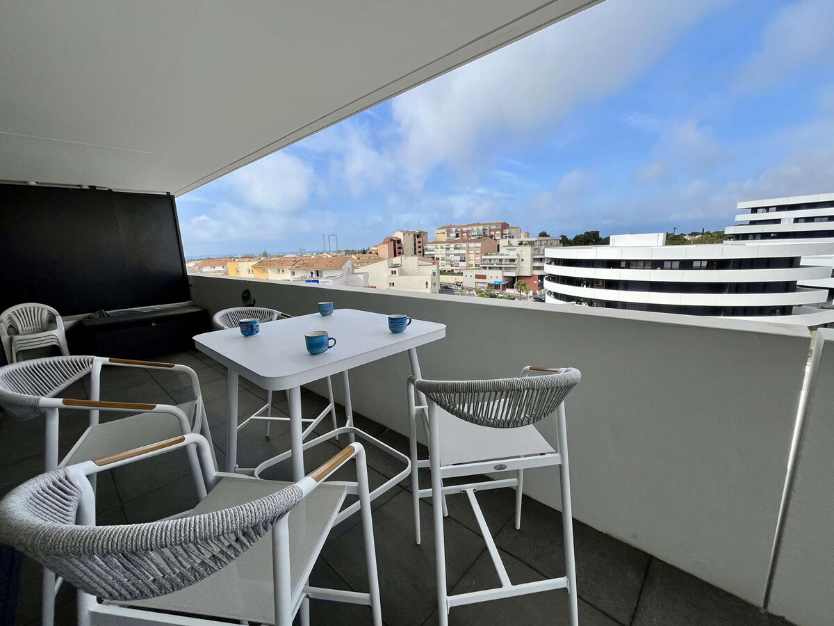Appartement neuf 4 pers. avec terrasse à Cap d'Agde - Photo 1