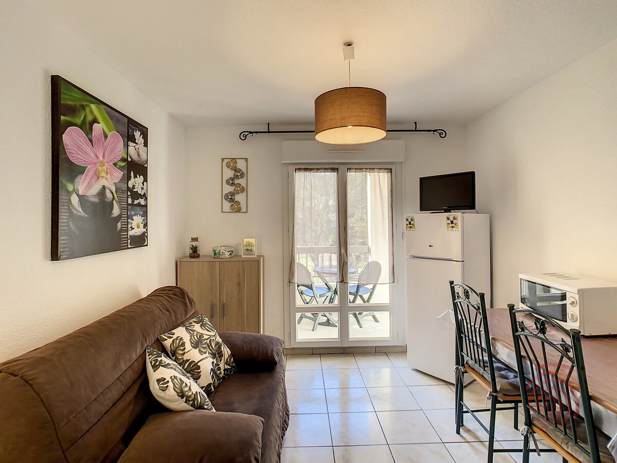 Studio 17 m² avec balcon vue ruisseau à Lamalou-les-Bains - Photo 2