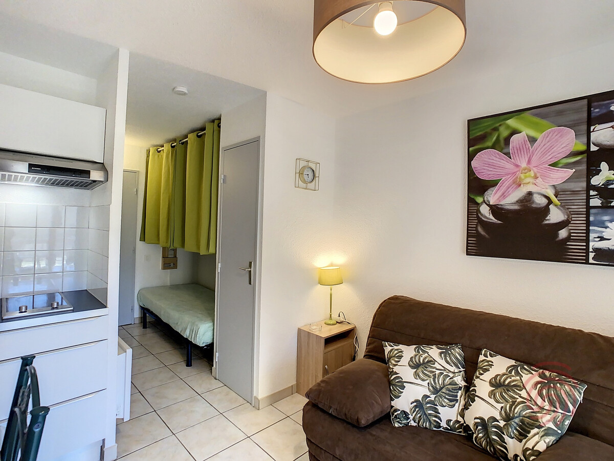 Studio 17 m² avec balcon vue ruisseau à Lamalou-les-Bains - Photo 5
